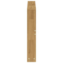vidaXL Kartámasz modul 2 db Fehér 78,5 x 10 x 61 cm Tömör Akácfa