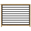 vidaXL Kartámasz modul 2 db Fehér 80 x 6 x 61 cm Tömör Akácfa