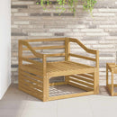 vidaXL Könyöklő modul 2 db Fehér 79 x 4 x 73 cm Tömör Akácfa