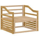 vidaXL Könyöklő modul 2 db Fehér 79 x 4 x 73 cm Tömör Akácfa