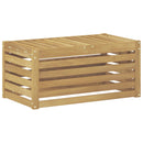 vidaXL Kültéri Szék Pad Fehér 79 x 43 x 37 cm Tömör Akácfa