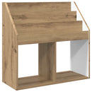 vidaXL Gyerek Könyvespolc Artisan tölgy 72,5 x 29,5 x 69 cm Szerelt Fa