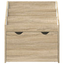 vidaXL Gyerek Könyvespolc Sonoma tölgy 60 x 29,5 x 69 cm Faanyag