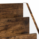 vidaXL Gyerek Könyvespolc Füstölt tölgy 60 x 29,5 x 69 cm Faanyag
