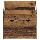 vidaXL Gyerek Könyvespolc fiókkal Öreg fa 60 x 29,5 x 69 cm Faanyag