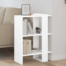 vidaXL Könyvespolc Fehér 52 x 25 x 71,5 cm Faanyag