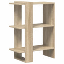 vidaXL Könyvespolc Sonoma tölgy 52 x 25 x 71,5 cm Faanyag