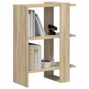 vidaXL Könyvespolc Sonoma tölgy 52 x 25 x 71,5 cm Faanyag