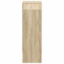 vidaXL Könyvespolc Sonoma tölgy 52 x 25 x 71,5 cm Faanyag