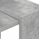 vidaXL Könyvespolc Beton Szürke 52 x 25 x 71,5 cm Faanyag