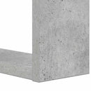 vidaXL Könyvespolc Beton Szürke 52 x 25 x 71,5 cm Faanyag