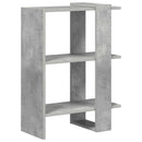 vidaXL Könyvespolc Beton Szürke 52 x 25 x 71,5 cm Faanyag