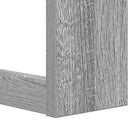 vidaXL Könyvespolc Szürke Sonoma 52 x 25 x 71,5 cm Faanyag