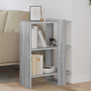 vidaXL Könyvespolc Szürke Sonoma 52 x 25 x 71,5 cm Faanyag