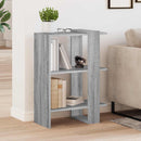 vidaXL Könyvespolc Szürke Sonoma 52 x 25 x 71,5 cm Faanyag