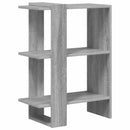 vidaXL Könyvespolc Szürke Sonoma 52 x 25 x 71,5 cm Faanyag