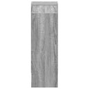 vidaXL Könyvespolc Szürke Sonoma 52 x 25 x 71,5 cm Faanyag