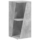 vidaXL Oldalsó polc Beton Szürke 33 x 32 x 70,5 cm Faanyag