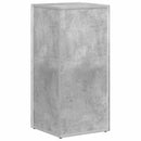 vidaXL Oldalsó polc Beton Szürke 33 x 32 x 70,5 cm Faanyag