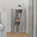 vidaXL Oldalsó polc Szürke Sonoma 33 x 32 x 70,5 cm Faanyag