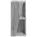 vidaXL Oldalsó polc Szürke Sonoma 33 x 32 x 70,5 cm Faanyag
