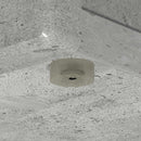 vidaXL Oldalsó polc Beton Szürke 33 x 32 x 100,5 cm Faanyag