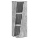 vidaXL Oldalsó polc Beton Szürke 33 x 32 x 100,5 cm Faanyag