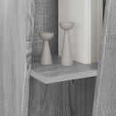 vidaXL Oldalsó polc Szürke Sonoma 33 x 32 x 100,5 cm Faanyag