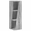 vidaXL Oldalsó polc Szürke Sonoma 33 x 32 x 100,5 cm Faanyag
