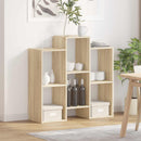 vidaXL Széf Sonoma tölgy 90 x 30 x 90 cm