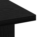 vidaXL Dohányzóasztal fiókkal Fekete tölgy 77 x 55 x 42 cm Faanyag