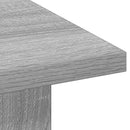 vidaXL Dohányzóasztal fiókkal Szürke Sonoma 77 x 55 x 42 cm Faanyag