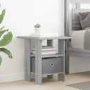 vidaXL Éjjeli asztal 2 pcs Szürke Sonoma 41 x 40 x 45 cm Faanyag