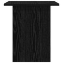 vidaXL Éjjeli asztal fiókkal Fekete tölgy 41 x 40 x 45 cm Faanyag