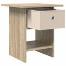 vidaXL Éjjeli asztal 2 pcs Sonoma tölgy 41 x 40 x 45 cm Faanyag