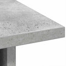 vidaXL Éjjeli asztal fiókkal Beton Szürke 41 x 40 x 45 cm Faanyag