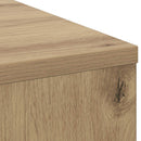 vidaXL Asztal Artisan tölgy Faanyag 100 x 40 x 75 cm