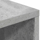 vidaXL Széf Betonszürke 60 x 33,5 x 84 cm