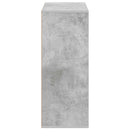 vidaXL Széf Betonszürke 60 x 33,5 x 84 cm