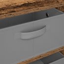vidaXL Széf Antik Fa 60 x 33,5 x 84 cm