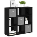 vidaXL Széf fiókkal Fekete tölgy 73,5 x 24 x 69,5 cm