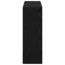 vidaXL Széf fiókkal Fekete tölgy 73,5 x 24 x 69,5 cm