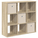 vidaXL Széf fiókkal Sonoma tölgy 73,5 x 24 x 69,5 cm