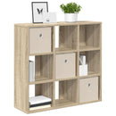 vidaXL Széf fiókkal Sonoma tölgy 73,5 x 24 x 69,5 cm