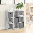 vidaXL Széf fiókkal Beton Szürke 73,5 x 24 x 69,5 cm