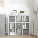 vidaXL Széf fiókkal Beton Szürke 73,5 x 24 x 69,5 cm