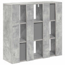 vidaXL Széf fiókkal Beton Szürke 73,5 x 24 x 69,5 cm