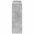 vidaXL Széf fiókkal Beton Szürke 73,5 x 24 x 69,5 cm