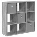 vidaXL Széf fiókkal Szürke Sonoma 73,5 x 24 x 69,5 cm