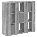 vidaXL Széf fiókkal Szürke Sonoma 73,5 x 24 x 69,5 cm
